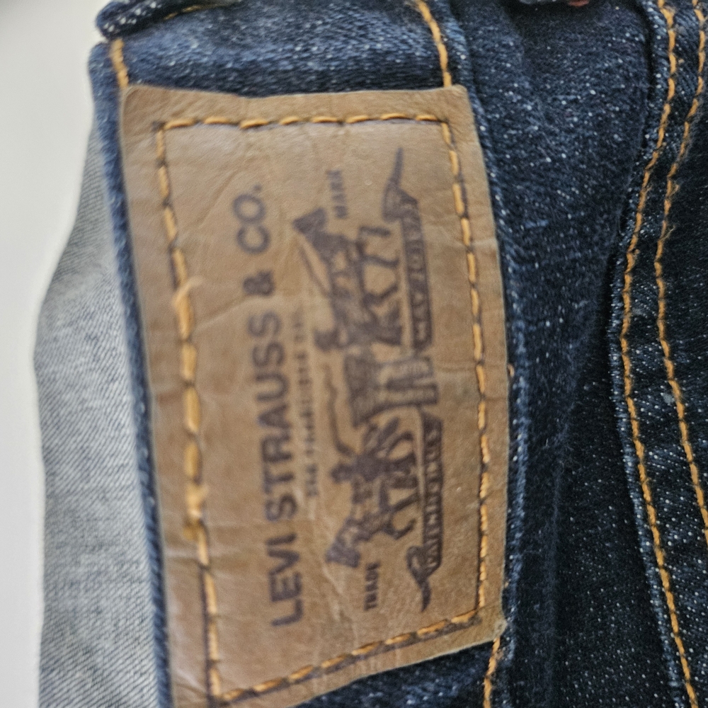 Levi's Womens Capri Blue Jeans
